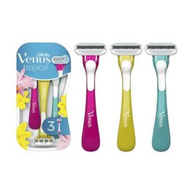 Gillette Venus Tropical Women's Razor 3in1 Razor