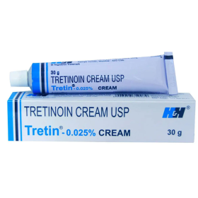 H&H Tretinoin Tretin 0.025% Cream USP 30g