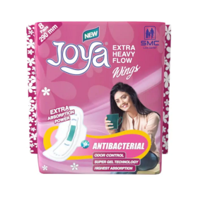 Joya Sanitary Napkin – Extra Heavy Flow Wings 8 Pads Pack - 290mm