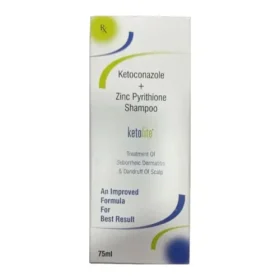 Ketolite Ketoconazole + zinc pyrithione shampoo 75ml