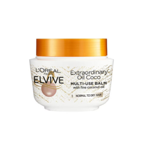 L'Oreal Elvive Mask Pot 300ml Extra Coconut Oil