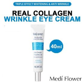 Medi Flower Aronyx Triple Effect Real Collagen Wrinkle Eye Cream