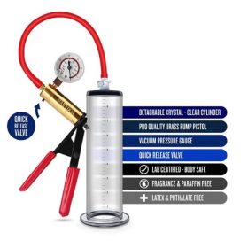 Penis Pump & Enlarger Cock Pump with Dial Penile Vacuum Pump for Men to Increase Penis Size