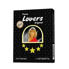 Antiseptic Lovers Men Super Magic Wipes For Longer Sex Pleasure Life - 6 Sachet