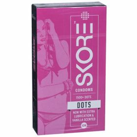 Skore Dots Vanilla Scented 10 Condoms