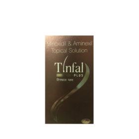 Tinfal Plus Minoxidil & Aminexil Topical Solution 60ml