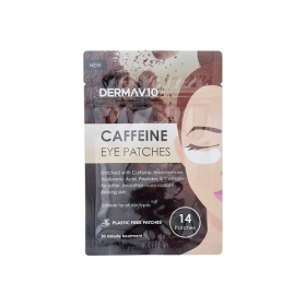 Under Eye Mask Pads Hydrogel Collagen & Caffeine Eye Patches 14 Patches