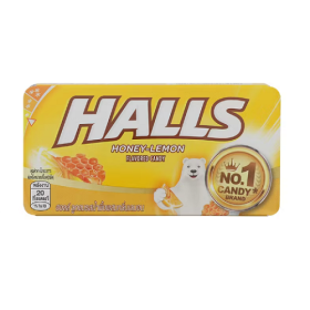 Halls Soother Honey Lemon Candy 22.4g