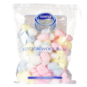 Athena Beaute Cotton wool balls - 100 pcs