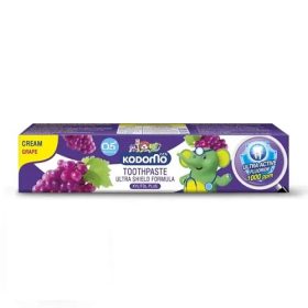 Kodomo Grape Flavor Children's Cream Toothpaste 65g