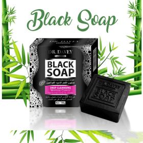 Dr Davey Black Soap Deep Cleansing 100g