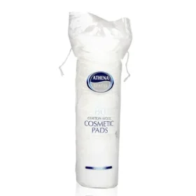 Athena Beauty 100% Cotton Wool Cosmetic Pads – 80pcs