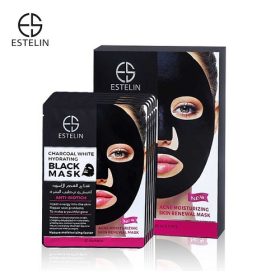 Estelin Charcoal White Hydrating Black Mask