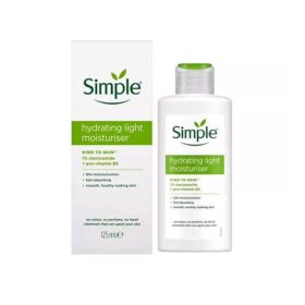 Simple Kind to Skin Hydrating Light Moisturiser 12Hr Moisturisation 125ml