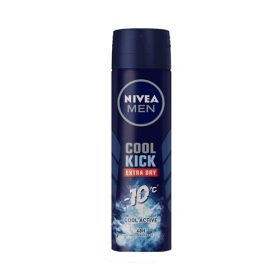 Nivea Men Cool Kick Anti-Perspirant Body Spray - 150ml