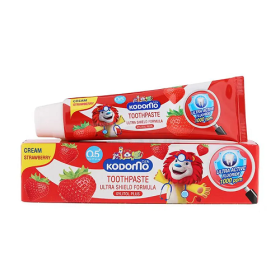 Kodomo Strawberry Toothpaste Cream Ultra Shield Formula (0.5 Years Up) - 65g