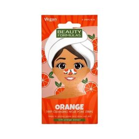Beauty Formulas Orange Deep Cleansing Nose Pore Strips - 6 Strips