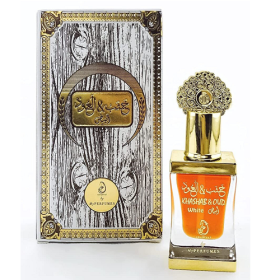 Khashab & Oud White Concentrated Perfume Oil By My Perfumes (Unisex)- 12 Ml