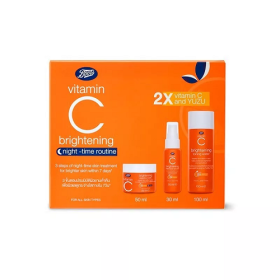 Boots Vitamin C Night-Time Brightening Routine 3 Pcs (Set)