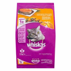 Whiskas Adult Grilled Salmon Steak Cat Food 1.2kg