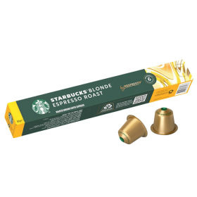 Starbucks by Nespresso Blonde Espresso Roast 10 Capsules